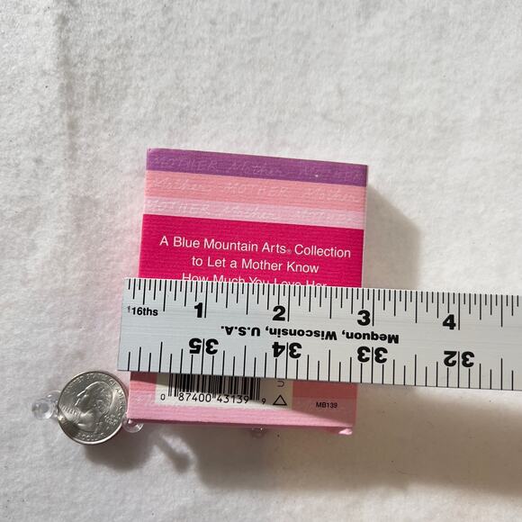 "For A Wonderful Mother" Book Hard Cover by Blue Mountain Arts 2007 Mom Love - Picture 8 of 11